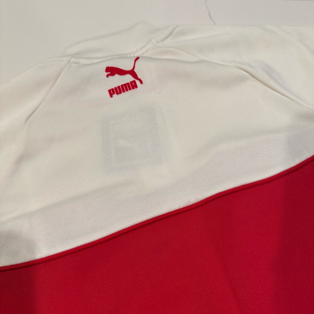 Puma Long Sleeve Color Block Crew Neck Streetware Baddie Knit Dress Zip Detail - Picture 6 of 10